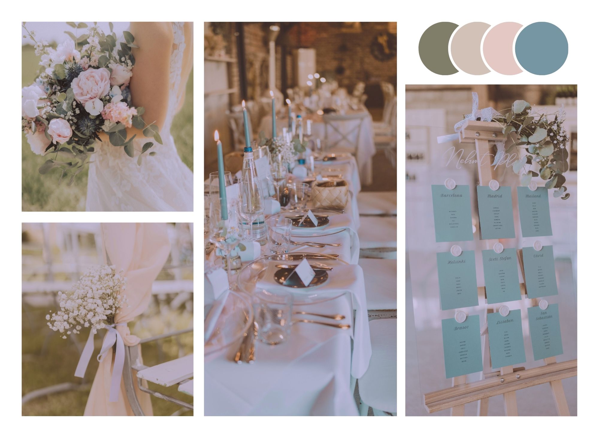 Rose and blue pastell 2
