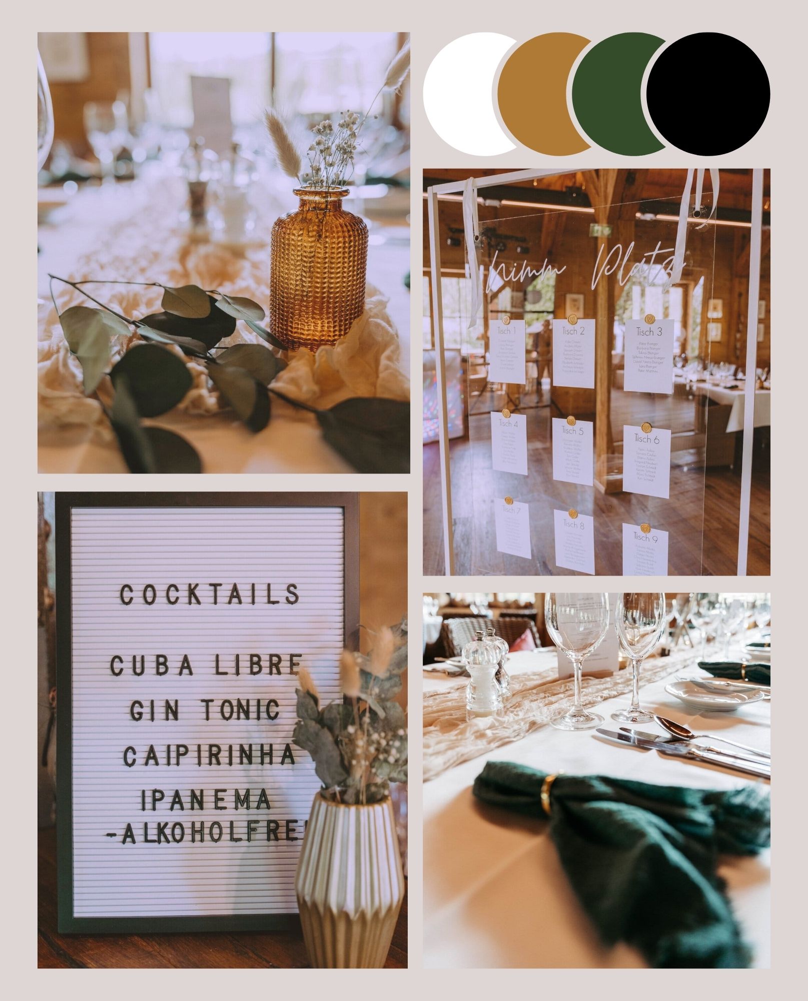 Vintage Green and Brown 2